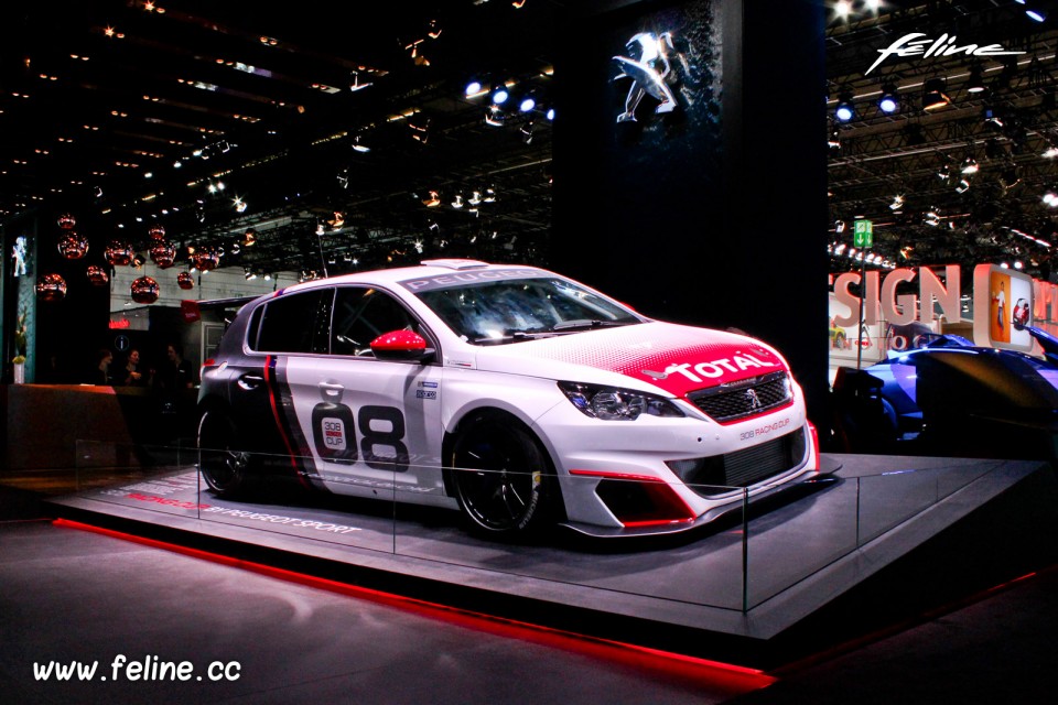 Photo 3/4 avant Peugeot 308 Racing Cup - Salon de Francfort 2015