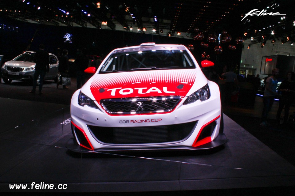 Photo face avant Peugeot 308 Racing Cup - Salon de Francfort 201