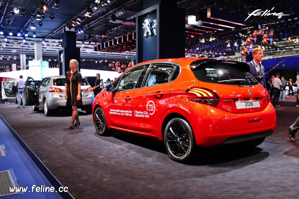 Photo nouvelle Peugeot 208 - Salon de Francfort 2015
