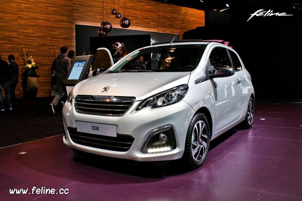 Photo Peugeot 108 Top ! - Salon de Francfort 2015