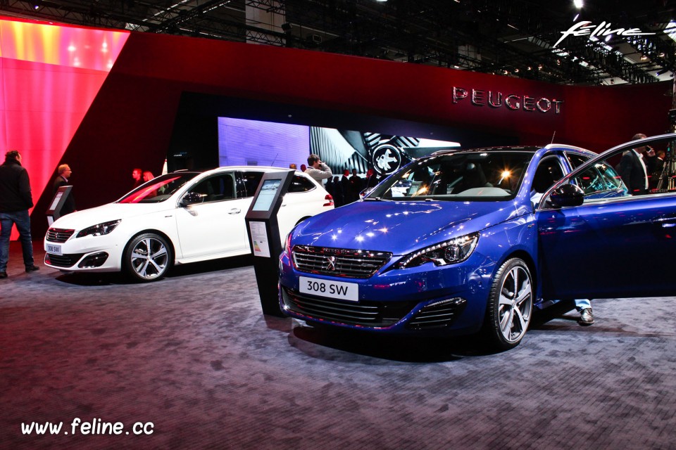 Photo Peugeot 308 SW GT - Salon de Francfort 2015