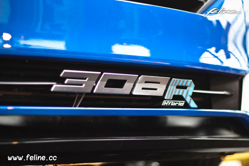 Photo logo Peugeot 308 R HYbrid (2015) - Expo Concept Cars 2016