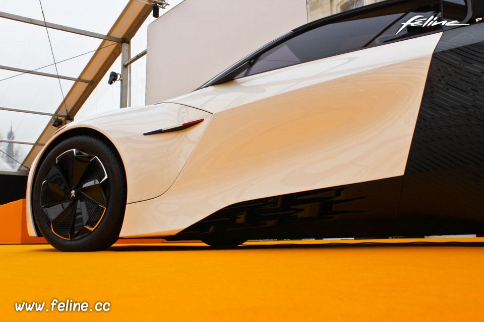 Photo bas de caisse Peugeot Fractal (2015) - Expo Concept Cars 2
