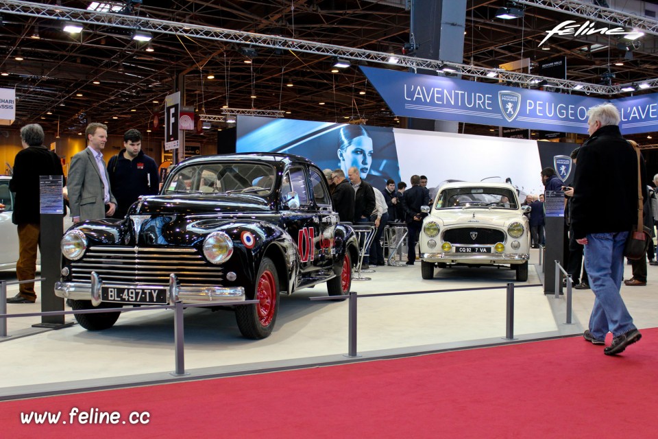 Photo Stand Aventure Peugeot - Salon Rétromobile 2016