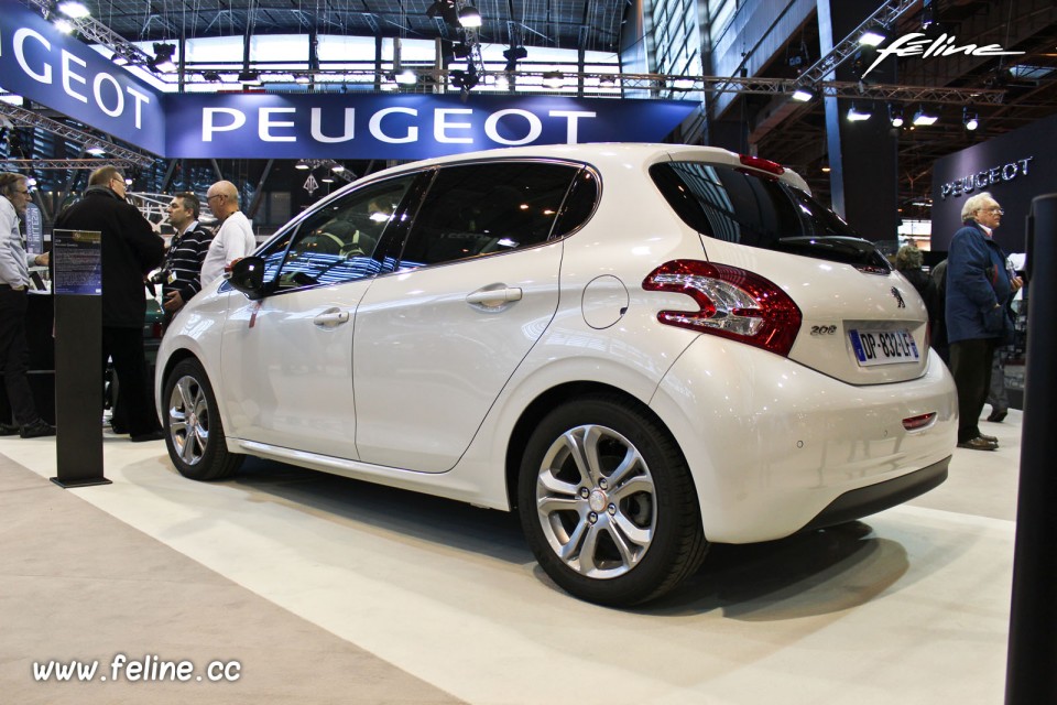 Photo Peugeot 208 Roland Garros (2015) - Salon Rétromobile 2016