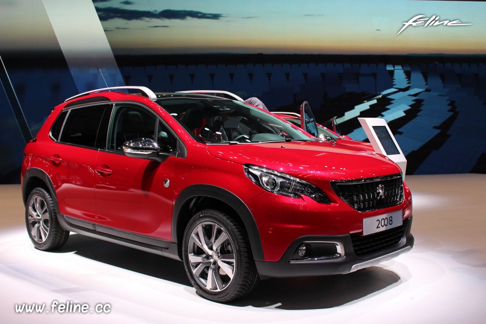 Photo Peugeot 2008 restylée - Salon de Genève 2016