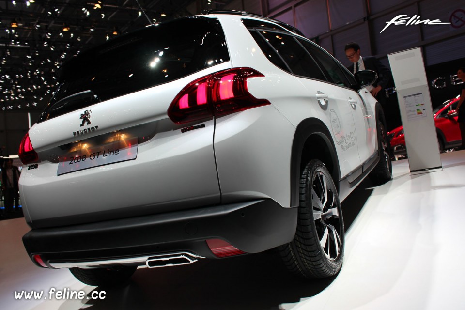 Photo Peugeot 2008 GT Line restylée - Salon de Genève 2016