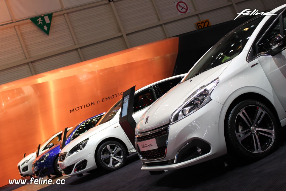 Photo Peugeot 208 restylée - Salon de Genève 2016