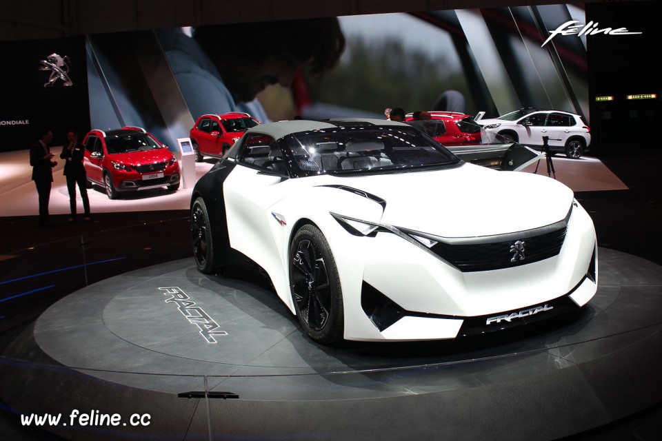 Photo Peugeot Fractal Concept - Salon de Genève 2016