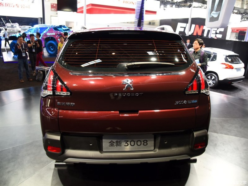 Photo face arrière Peugeot 3008 I Chine restylée - Salon de P