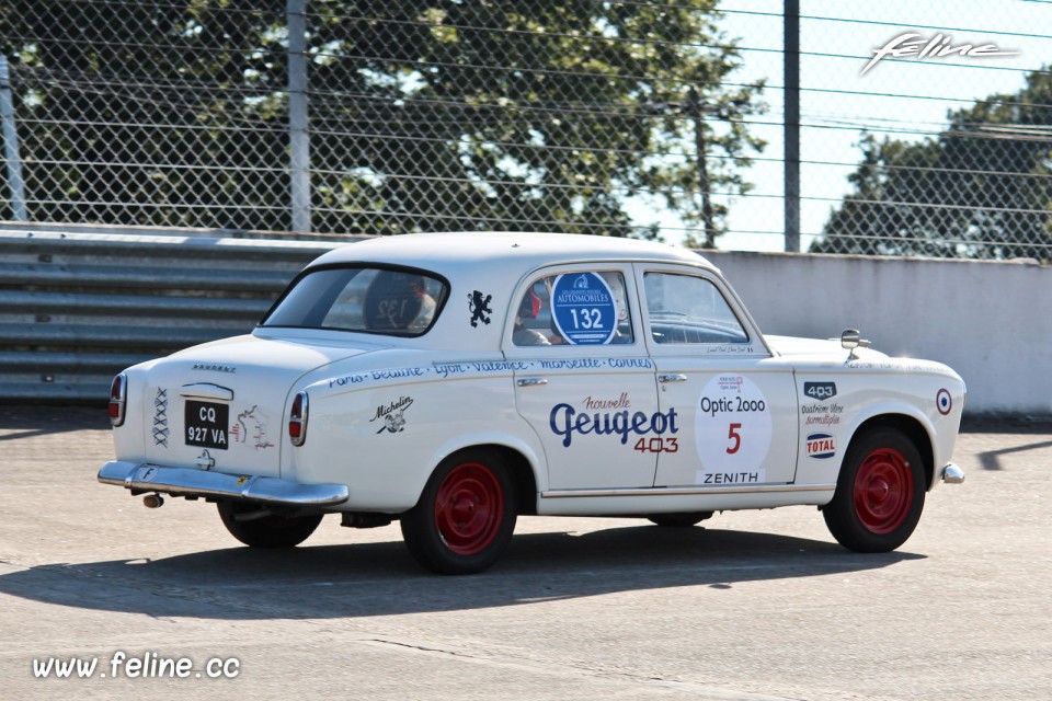 Photo Peugeot 403 Tour Auto - Les Grandes Heures Automobiles 201