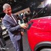 Photo Gilles Vidal et Peugeot 3008 II - Salon de Paris 2016