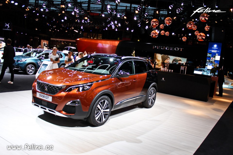 Photo Peugeot 3008 II Coupe Franche Metallic Copper - Salon de P