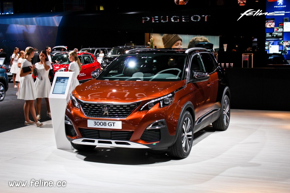 Photo Peugeot 3008 II Coupe Franche Metallic Copper - Salon de P