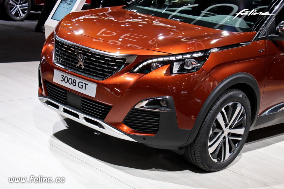 Photo Peugeot 3008 II Coupe Franche Metallic Copper - Salon de P