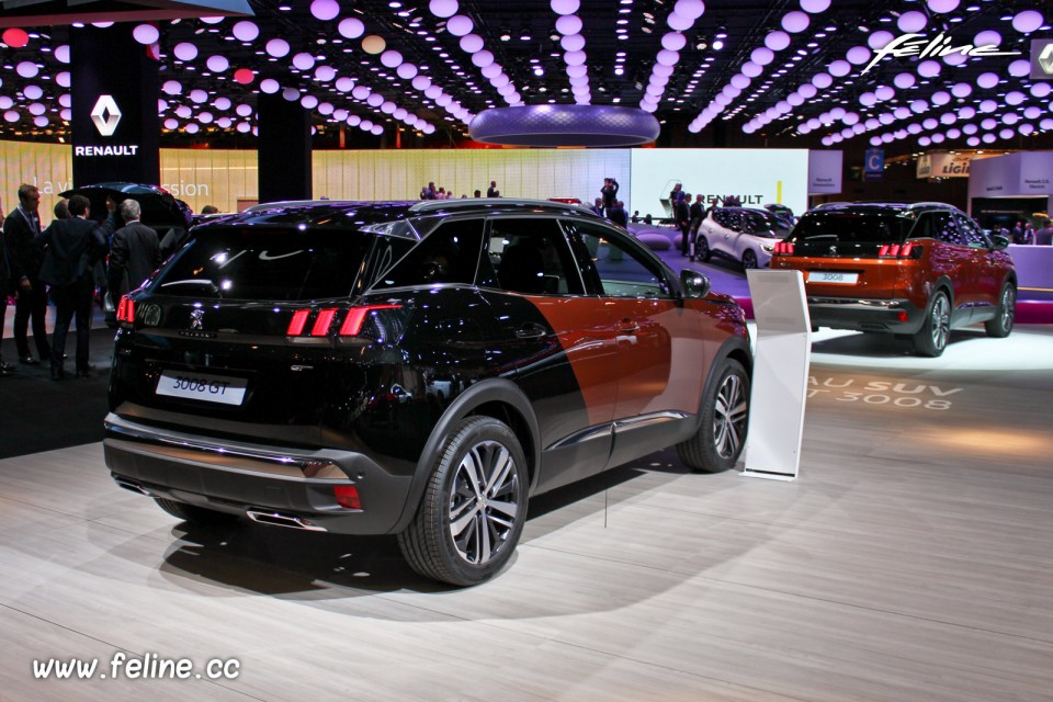 Photo Peugeot 3008 II Coupe Franche Metallic Copper - Salon de P