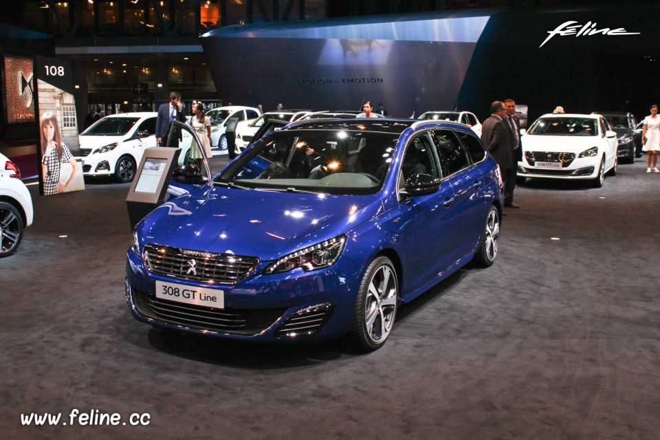 Photo Peugeot 308 SW GT - Salon de Paris 2016