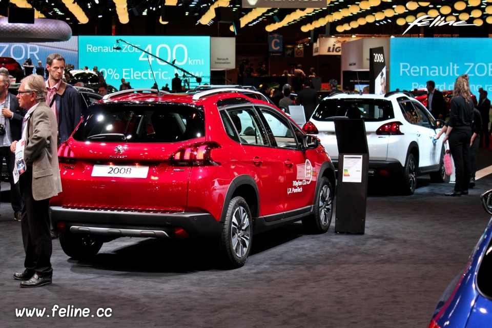 Photo Peugeot 2008 restylée - Salon de Paris 2016