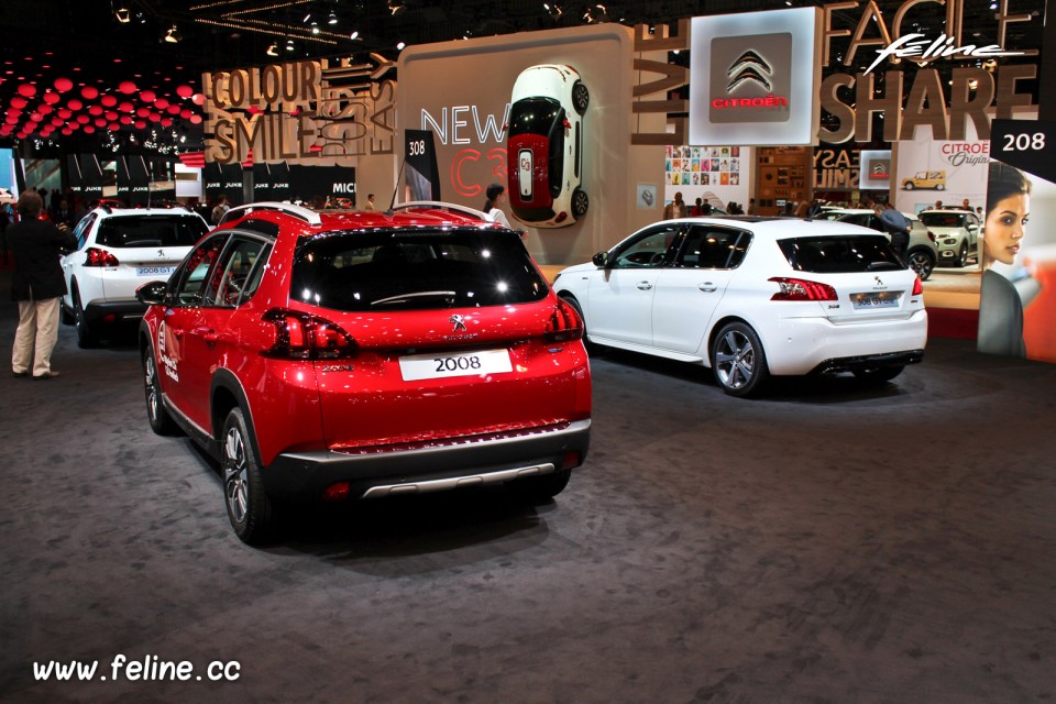 Photo Peugeot 2008 restylée - Salon de Paris 2016