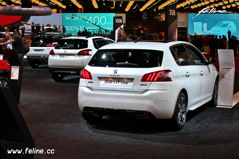 Photo Peugeot 308 GT Line - Salon de Paris 2016