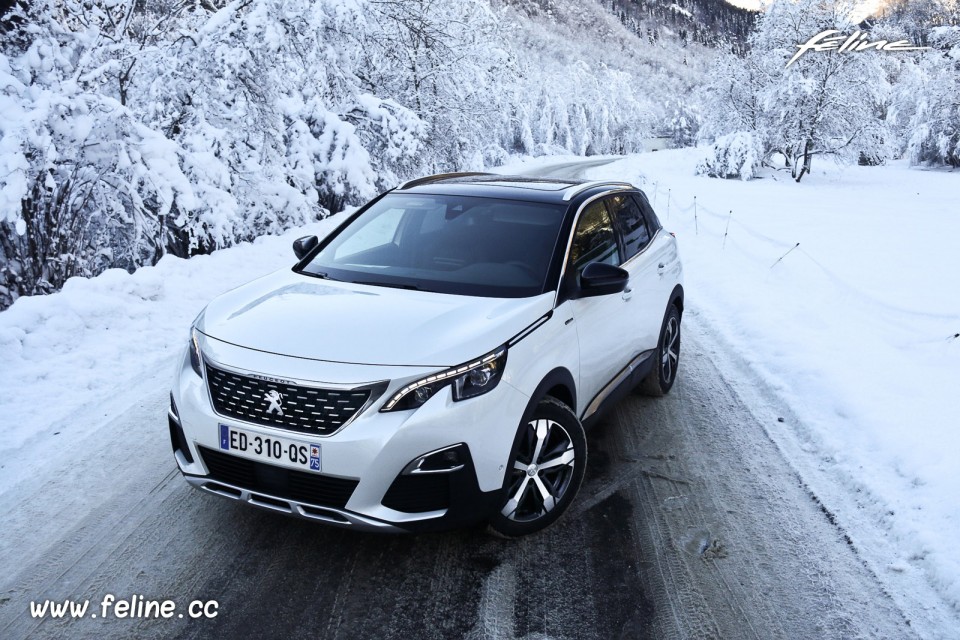 Photo essai Peugeot 3008 - Peugeot Winter Experience 2017