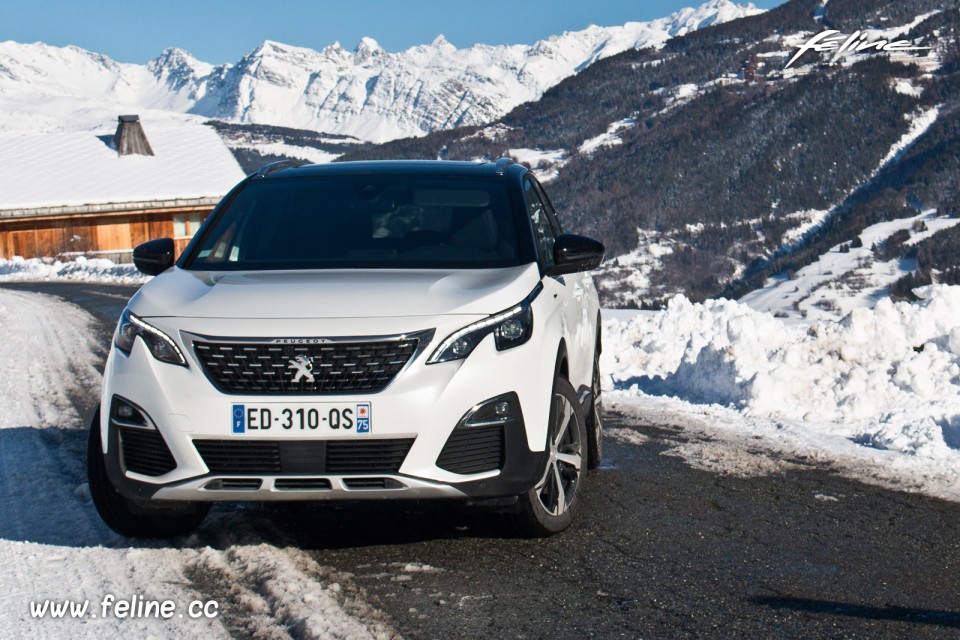 Photo essai Peugeot 3008 - Peugeot Winter Experience 2017