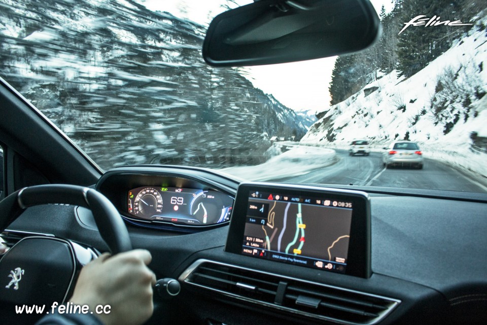 Photo essai Peugeot 3008 - Peugeot Winter Experience 2017