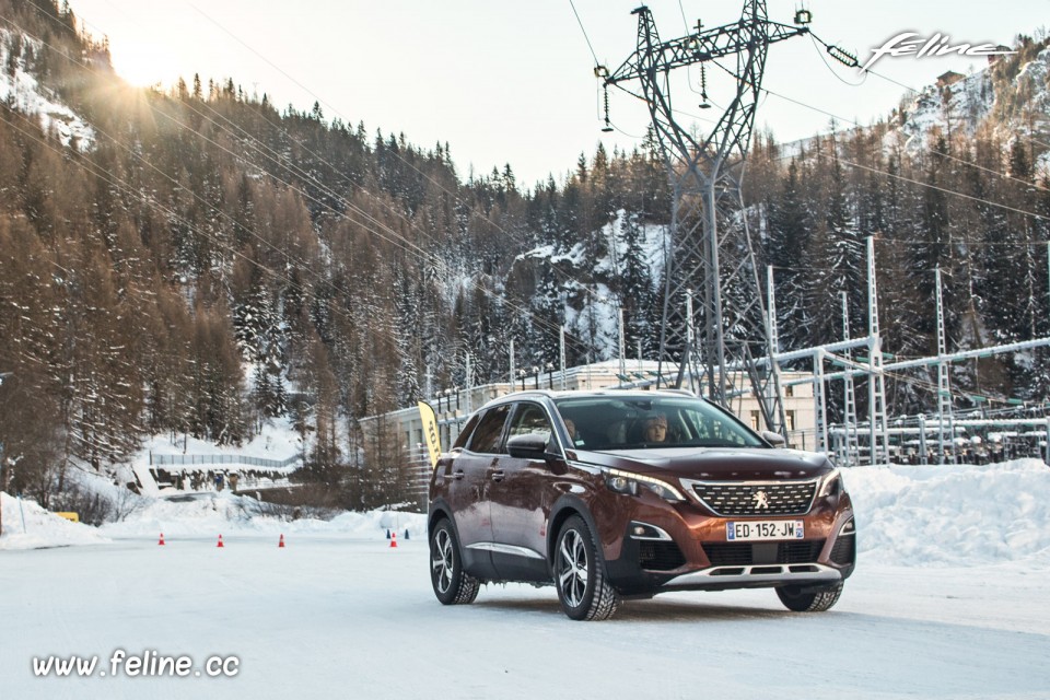 Photo essai Peugeot 3008 - Peugeot Winter Experience 2017