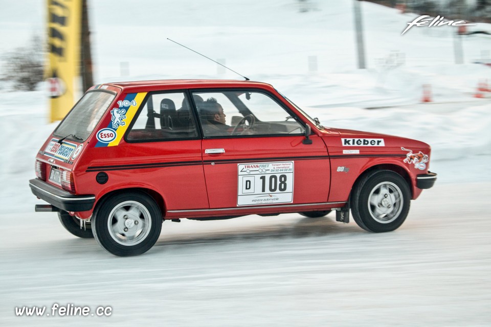 Photo essai Peugeot 104 ZS Glace - Peugeot Winter Experience 201