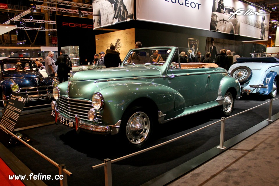 Photo Peugeot 203 Cabriolet (1952) - Salon Rétromobile 2017