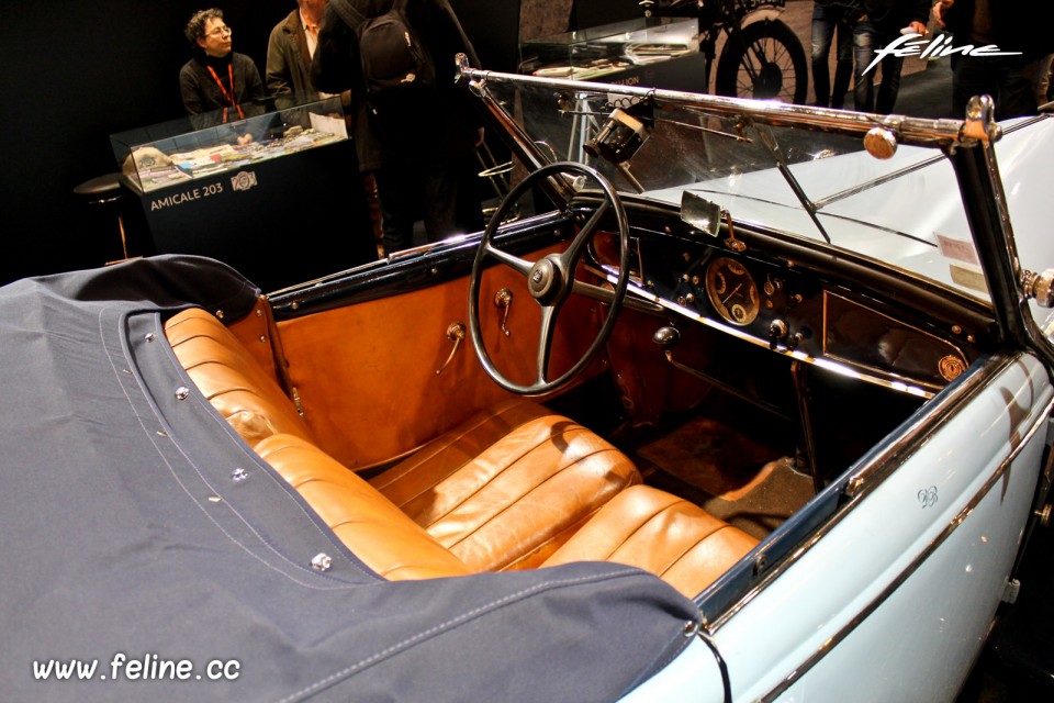 Photo intérieur Peugeot 301 CR Roadster Grand Luxe (1934) - Sal