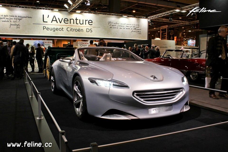 Photo Peugeot SR1 Concept (2010) - Salon Rétromobile 2017