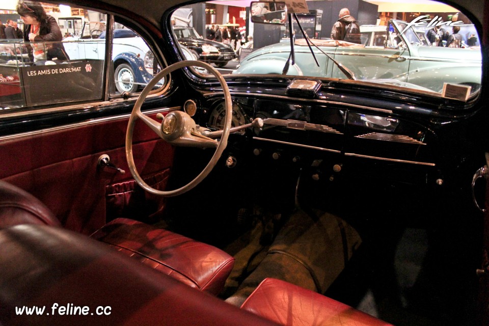 Photo intérieur Peugeot 203 Darl'mat (1953) - Salon Rétromobil