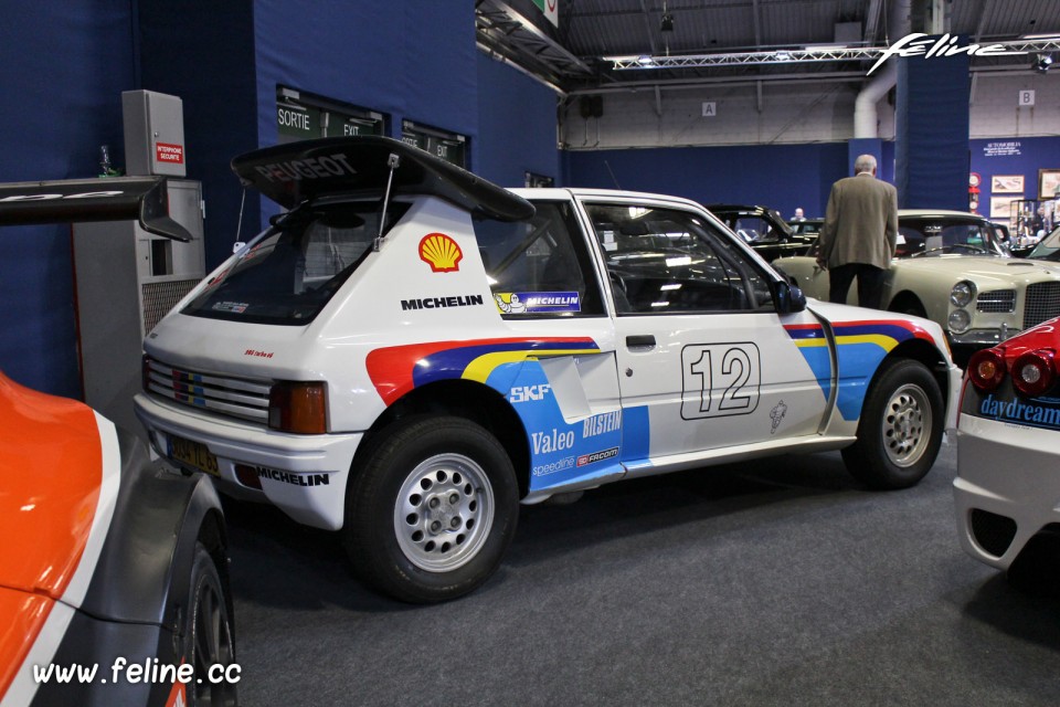 Photo Peugeot 205 T16 Série 200 (1985) - Salon Rétromobile 201