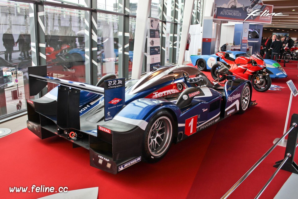 Photo Peugeot 908 HDi FAP Le Mans - Salon Rétromobile 2017