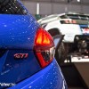 Photo sigle 208 GTi by Peugeot Sport Coupe Franche bleue - Salon