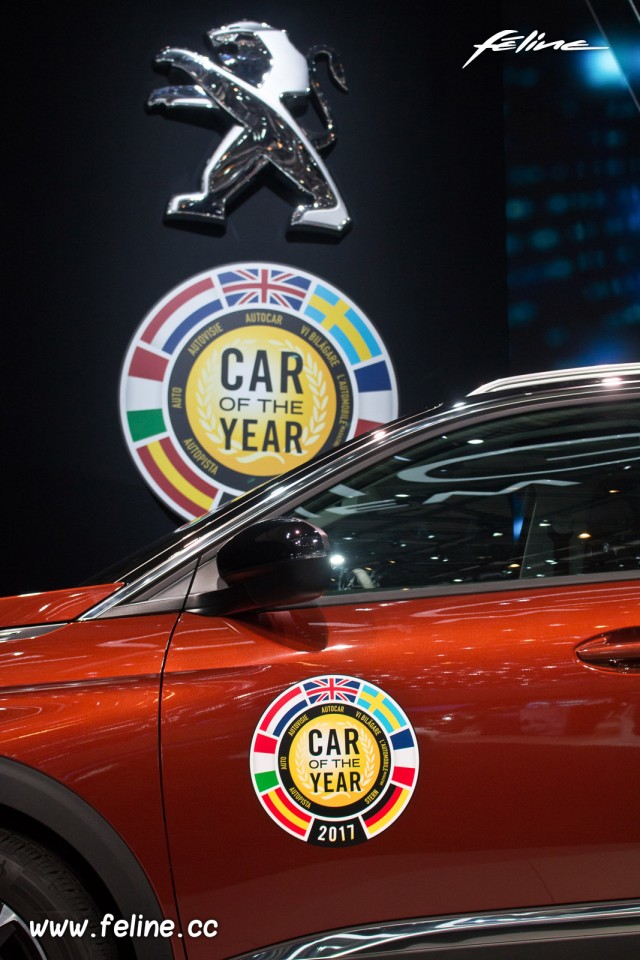 Photo Peugeot 3008 Voiture de l'Année - Salon de Genève 2017