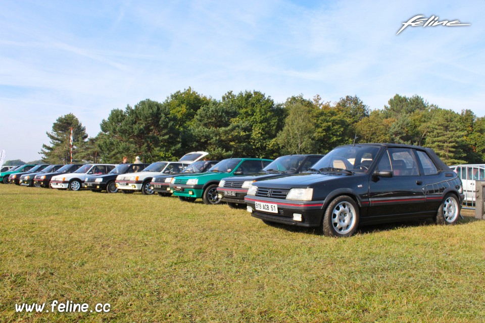 Photo Peugeot 205 GTi - Les Grandes Heures Automobiles 2017