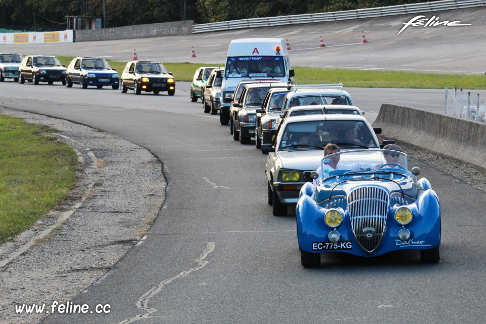 Photo Parade Peugeot - Les Grandes Heures Automobiles 2017