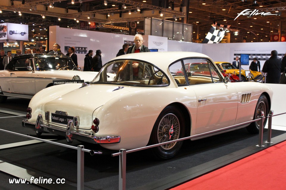 Photo Talbot Lago Coupé America (1962) - Salon Rétromobile 201