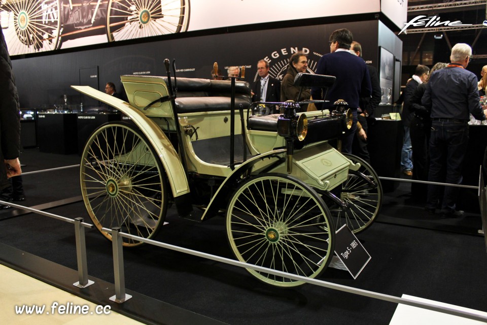 Photo Peugeot Type 5 (1893) - Salon Rétromobile 2018