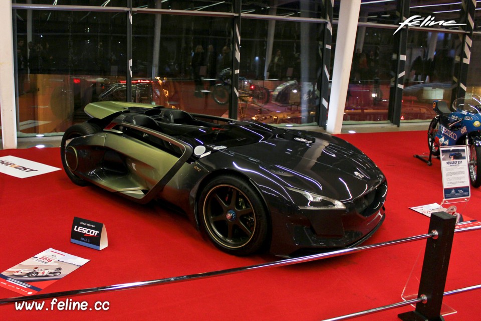 Photo Peugeot EX1 Concept - Salon Rétromobile 2018