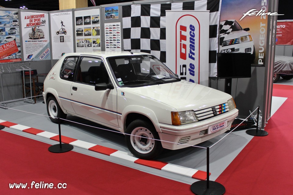 Photo Peugeot 205 Rallye - Salon Rétromobile 2018