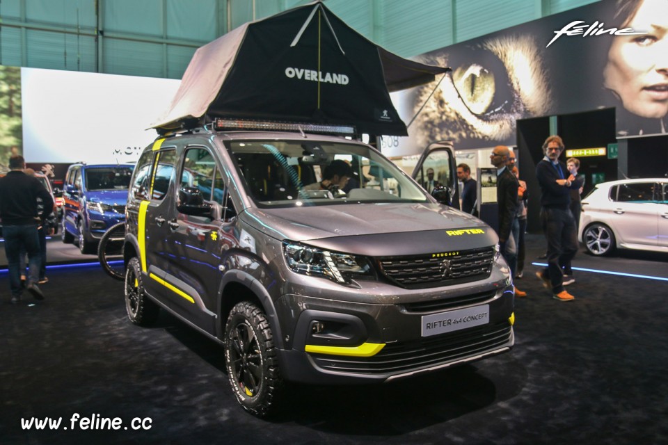 Photo Peugeot Rifter 4x4 Concept - Salon de Genève 2018