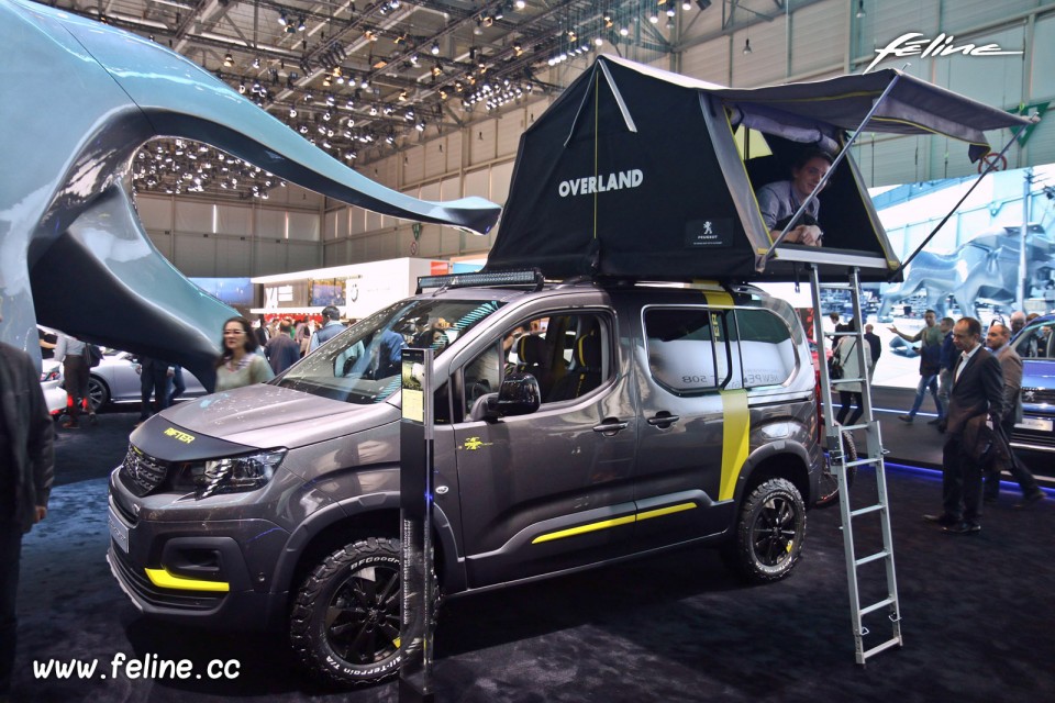 Photo 3/4 avant Peugeot Rifter 4x4 Concept - Salon de Genève 20