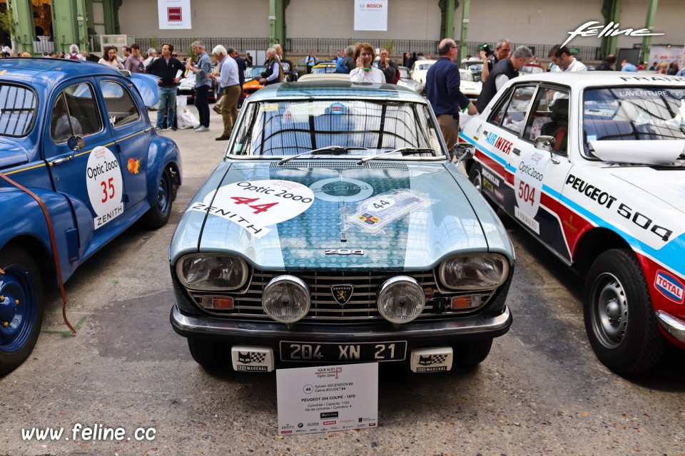 Photo Peugeot 204 Coupé 1970 - Paris - Tour Auto 2018