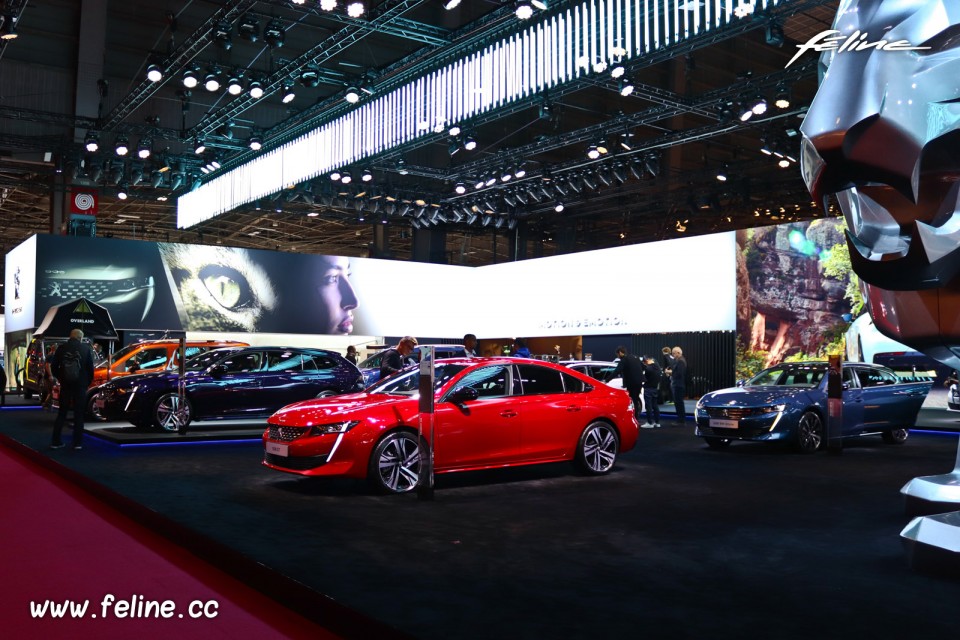 Photo stand Peugeot - Salon de Paris 2018