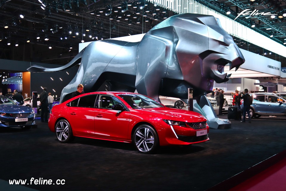 Photo Peugeot 508 GT - Salon de Paris 2018