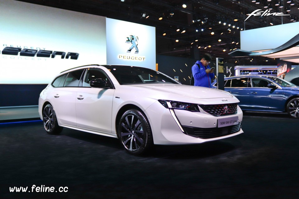 Photo Peugeot 508 SW GT Line - Salon de Paris 2018