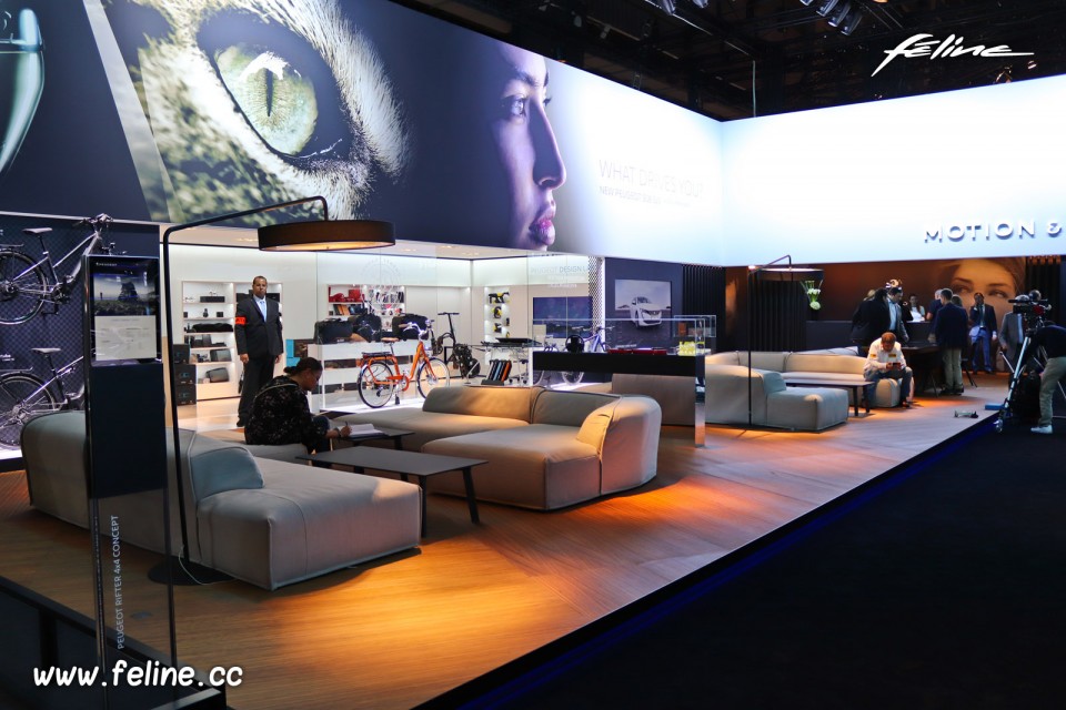 Photo stand Peugeot - Salon de Paris 2018